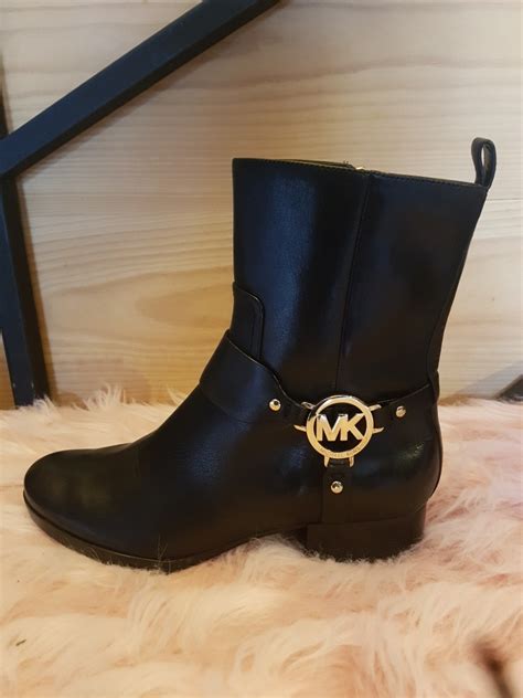 botas michael kors mujer negras
